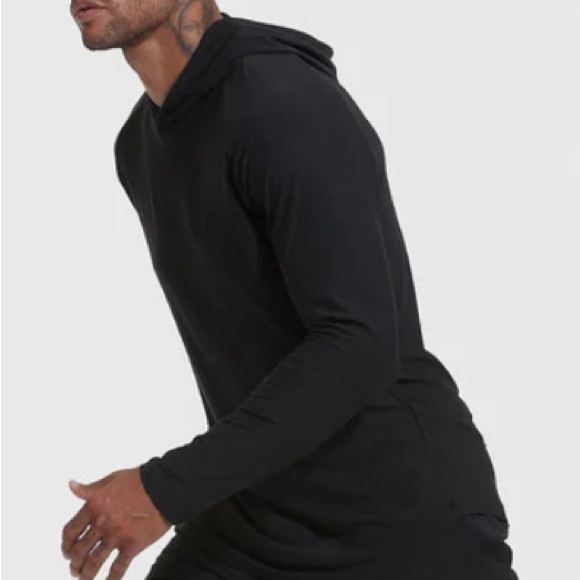 2-pack Gray and Black Hooded Sweatshirts Casual Fit - Picture 3 of 13